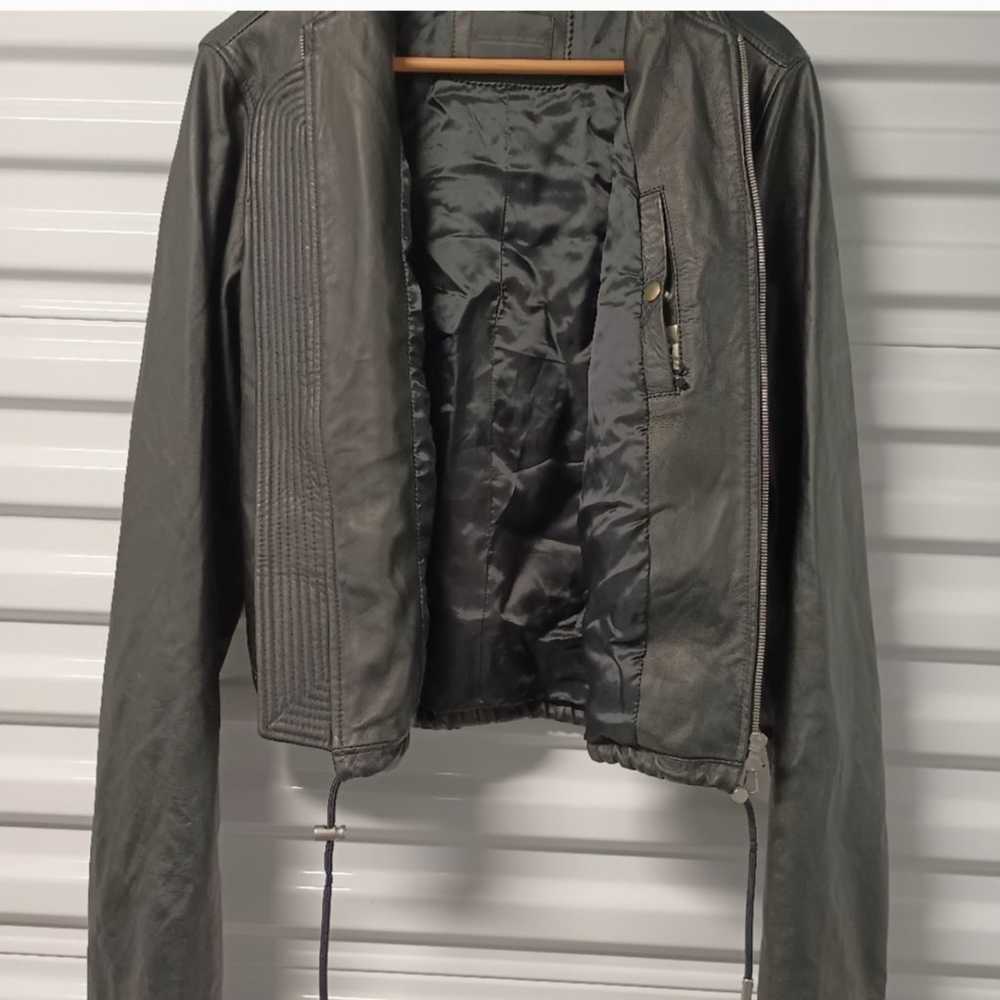 DIESEL BLACKGOLD Leather Jacket Size/48 (M)/Sheep… - image 6