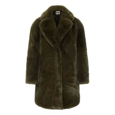 APPARIS Stella Classic Coat in Olive, Size Extra … - image 1