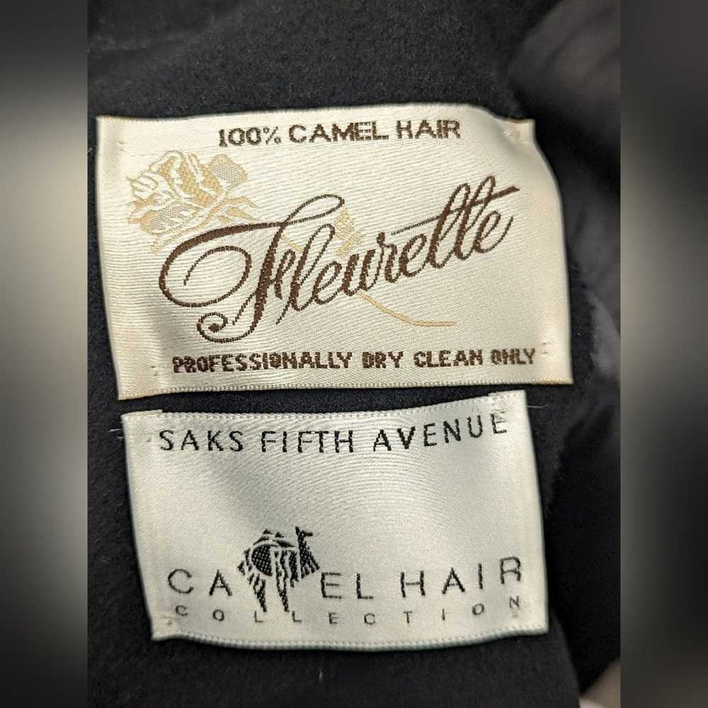 Fluerette Camel Hair Trenchcoat, Size 2 - image 5