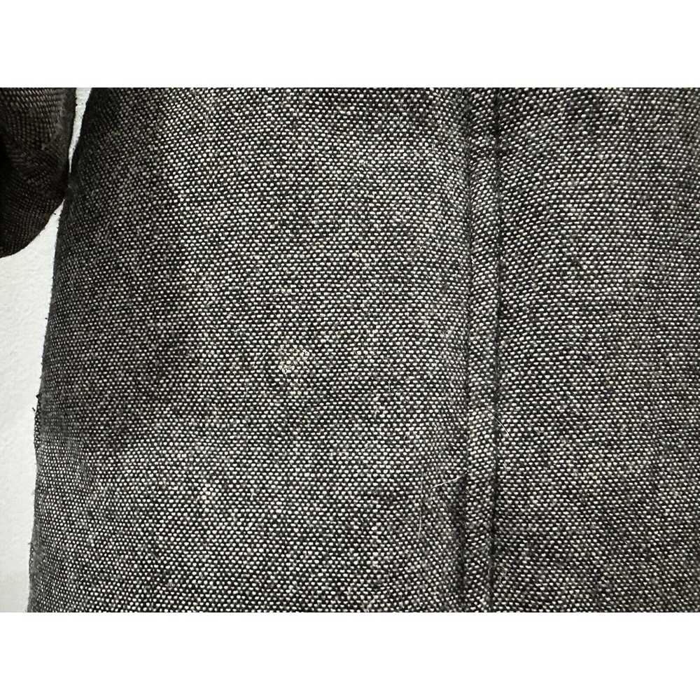 Soia & Kyo Sacha Tweed Wool Down Gray Black Coat … - image 2