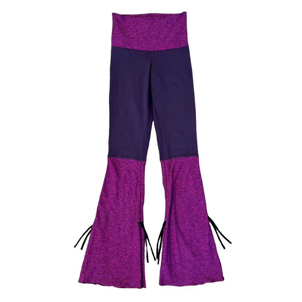 Other NADI ATHLETICA Purple Ruched Flare Leggings… - image 3