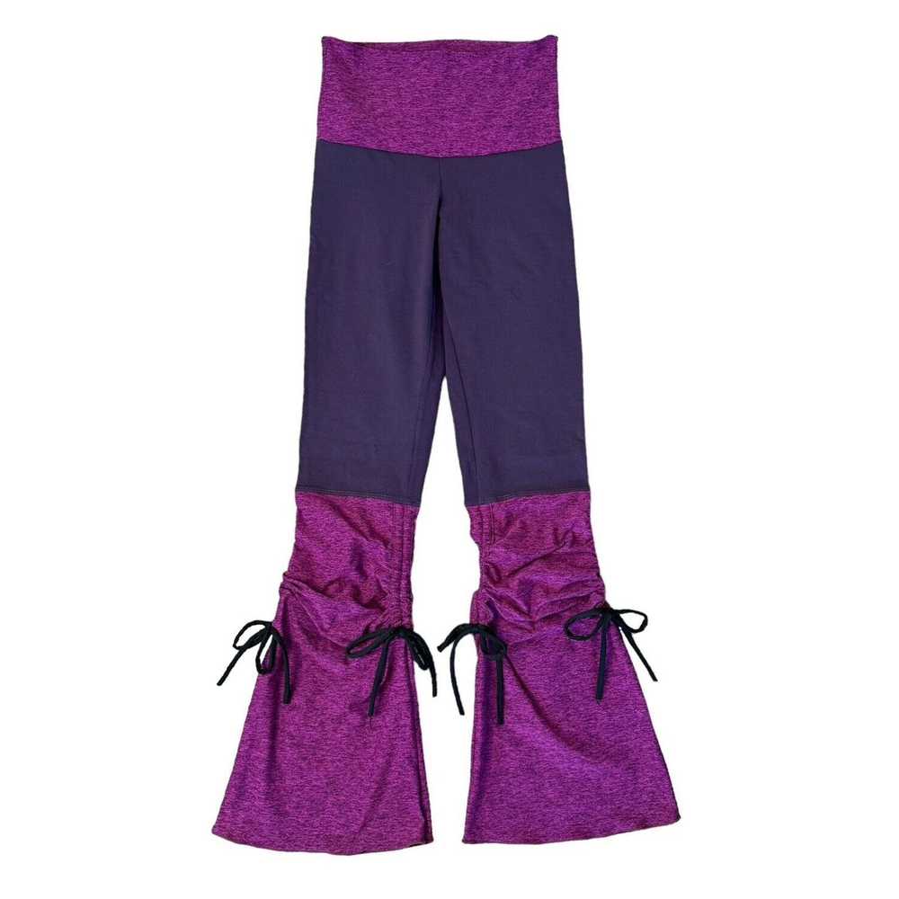 Other NADI ATHLETICA Purple Ruched Flare Leggings… - image 6