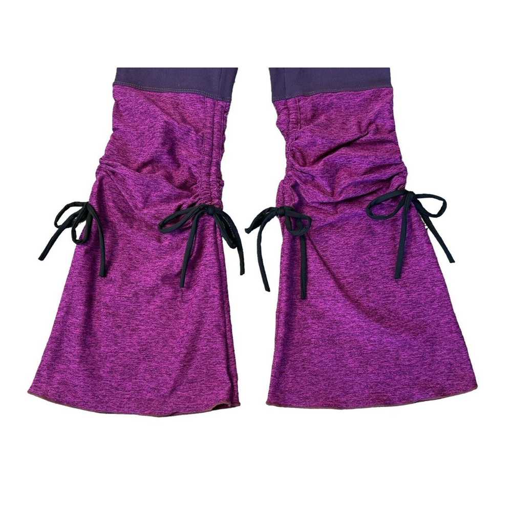 Other NADI ATHLETICA Purple Ruched Flare Leggings… - image 7