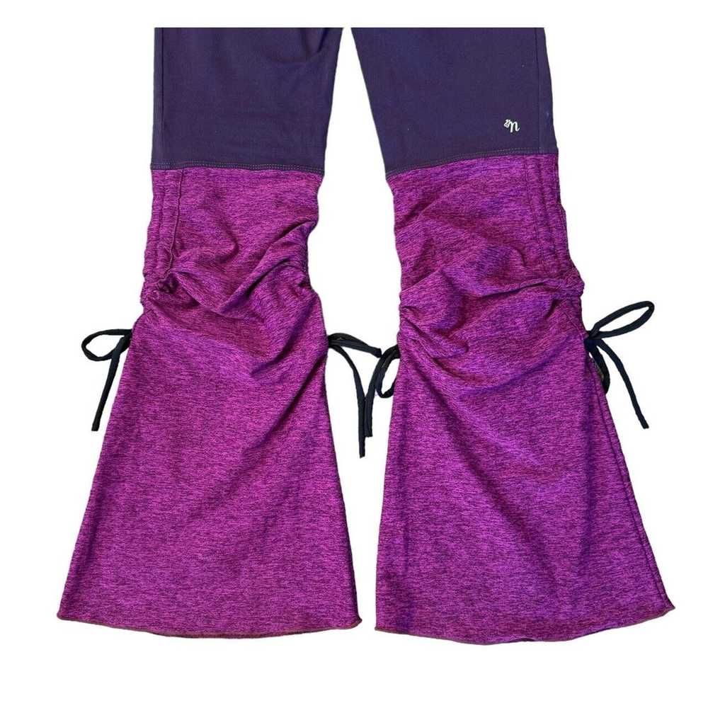 Other NADI ATHLETICA Purple Ruched Flare Leggings… - image 9