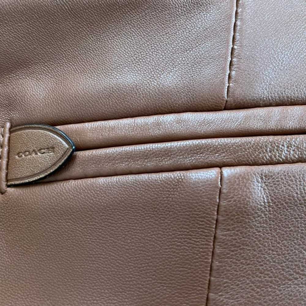 COACH Ladies Leather Jacket - image 3