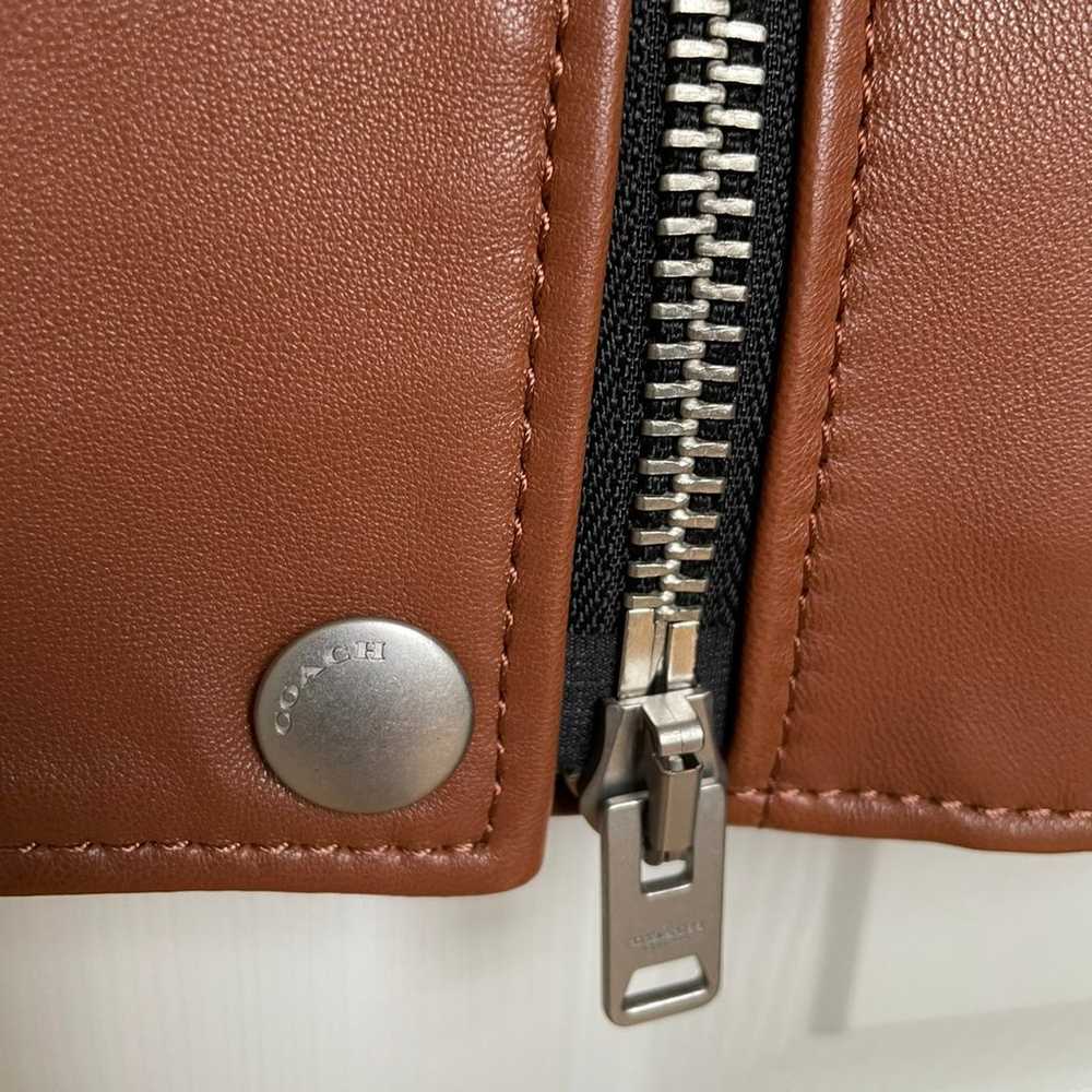 COACH Ladies Leather Jacket - image 5
