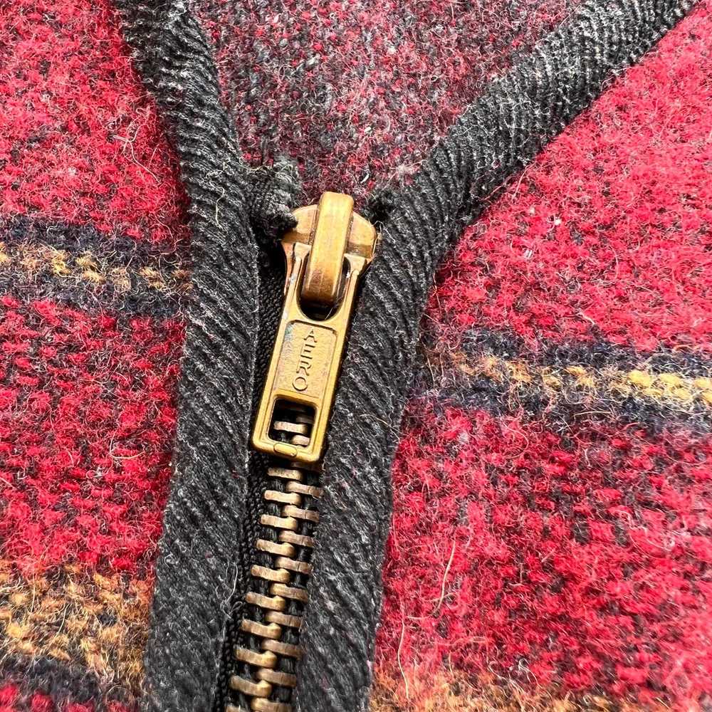 Vintage Vintage Striped Saddle Blanket Woven Vest… - image 3