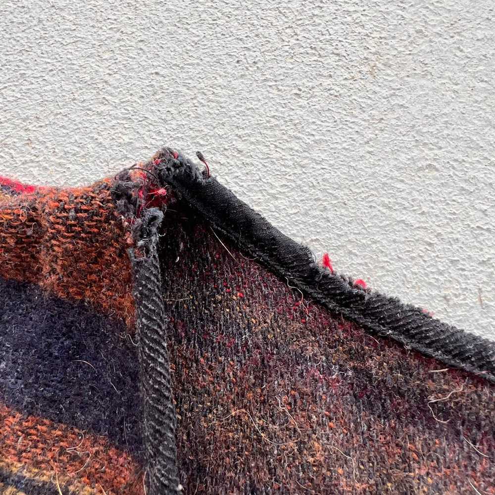 Vintage Vintage Striped Saddle Blanket Woven Vest… - image 5
