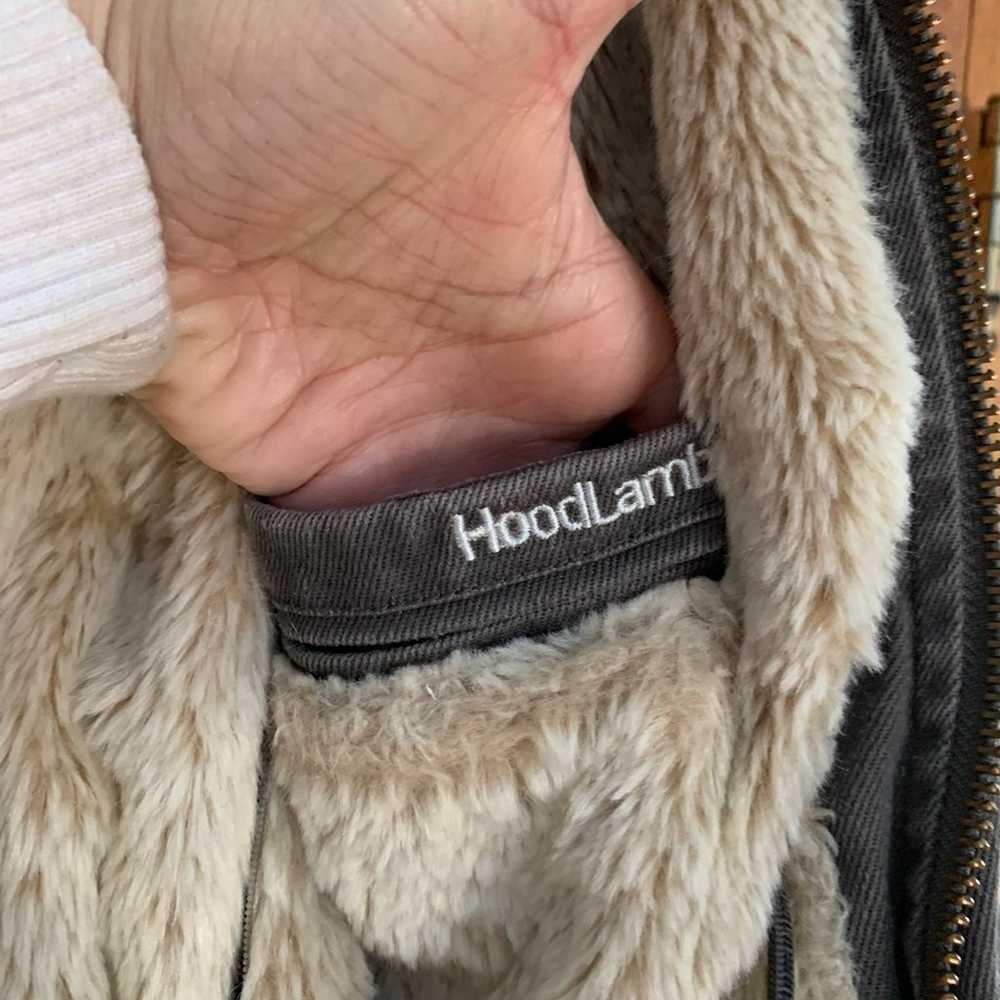 Hemp hoodlamb brand jacket - image 4