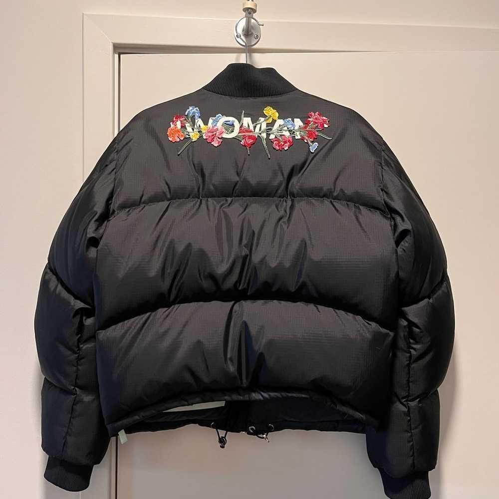 OFF-WHITE “WOMAN” Embroidered Puffer - image 2