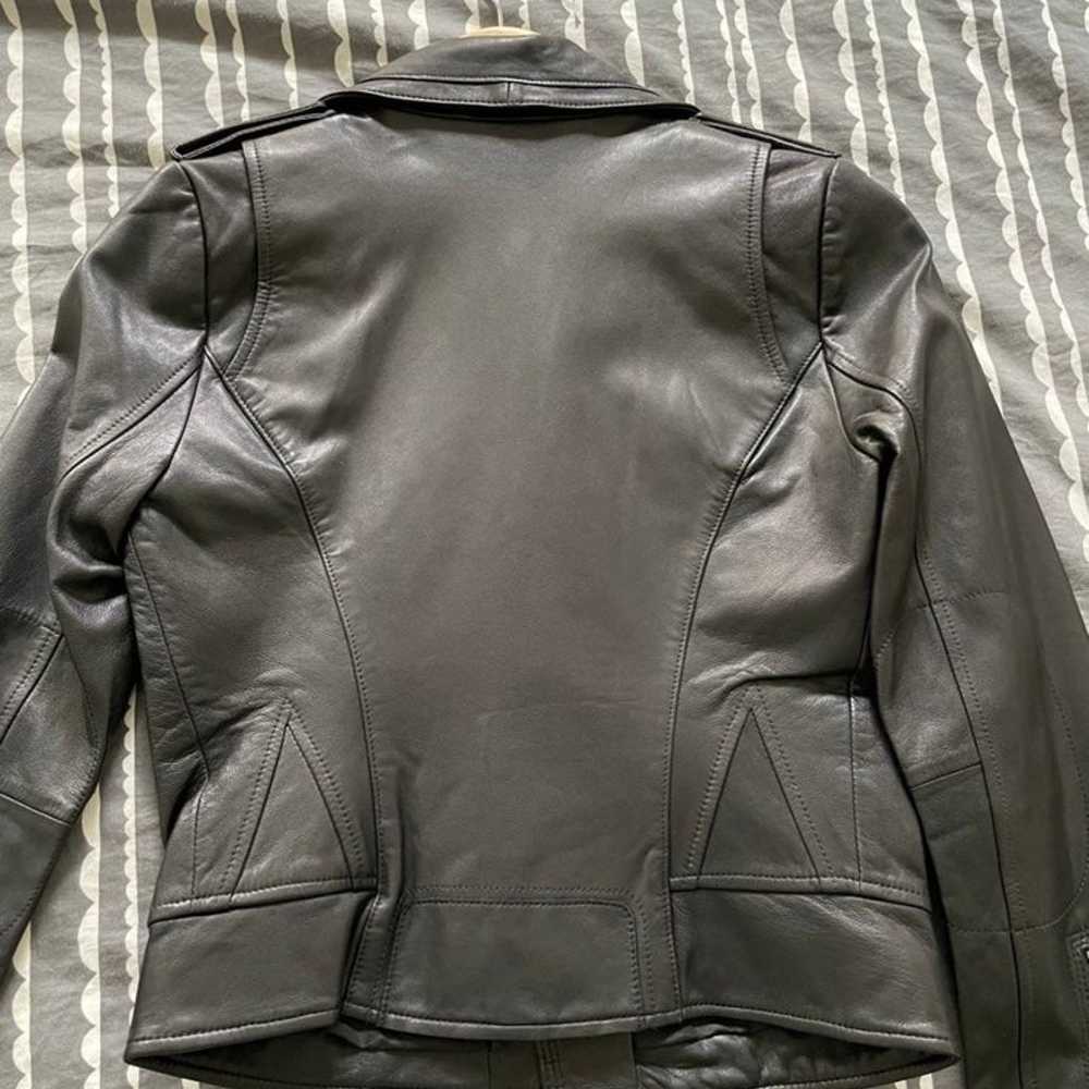 Joie Ailey Leather Jacket XS/S 2-4 - image 4