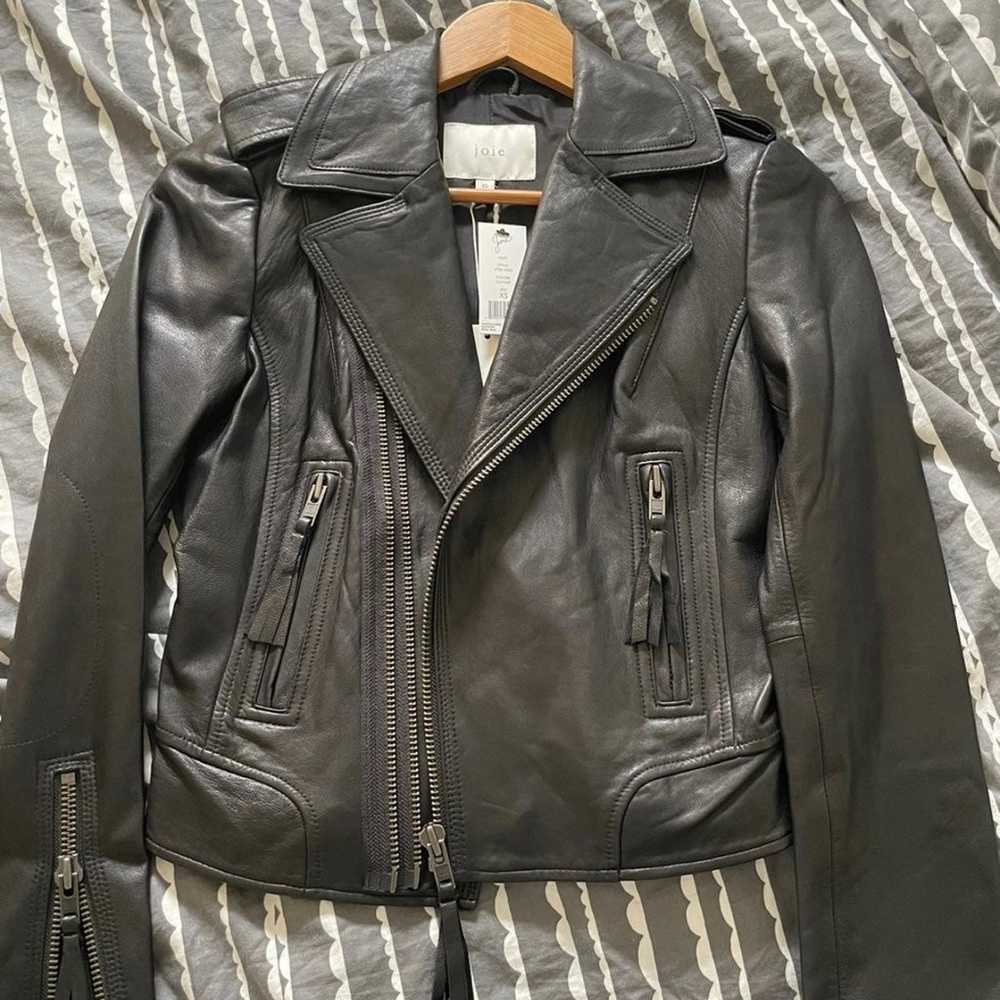 Joie Ailey Leather Jacket XS/S 2-4 - image 6