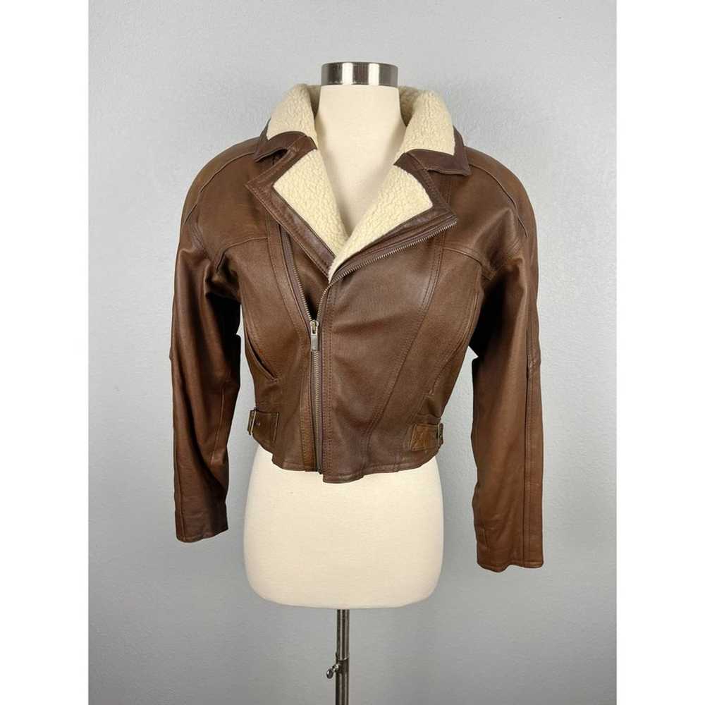 Vintage Aventure Bound by Wilson’s Leather Sherpa… - image 12