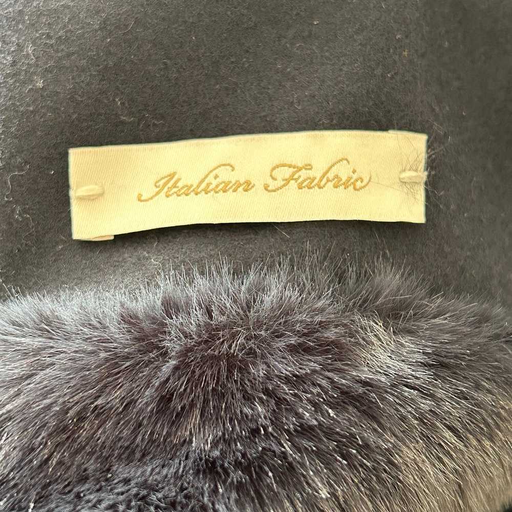 TED BAKER Loleta Faux Fur Collar Cuffs Wool Cashm… - image 12