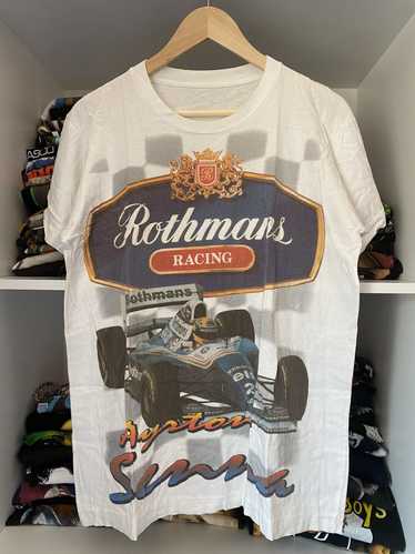 Vintage Ayrton Senna Rothmans Formula 1 90s t shir