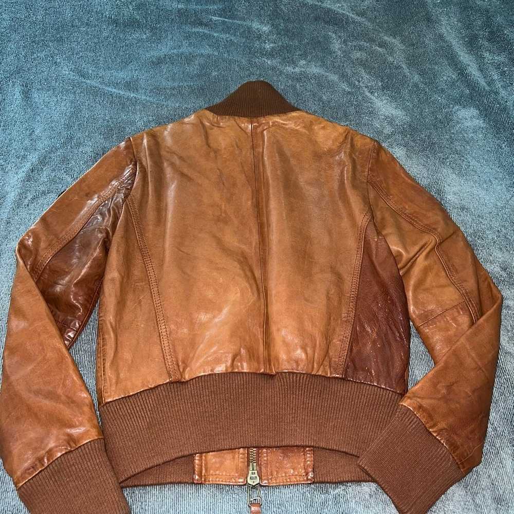 Top gun leather jacket - image 6