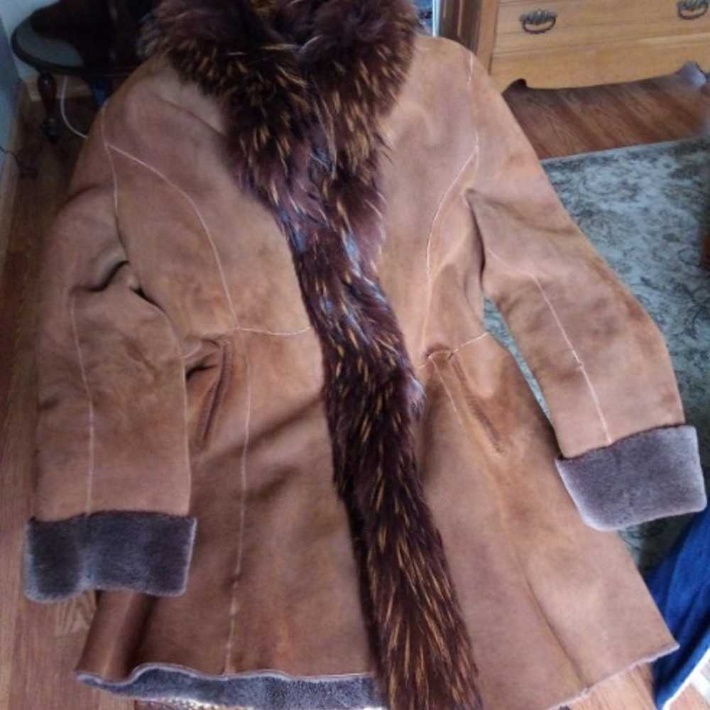 Wilsons Leather Vintage Lambskin Harlin coat - image 11