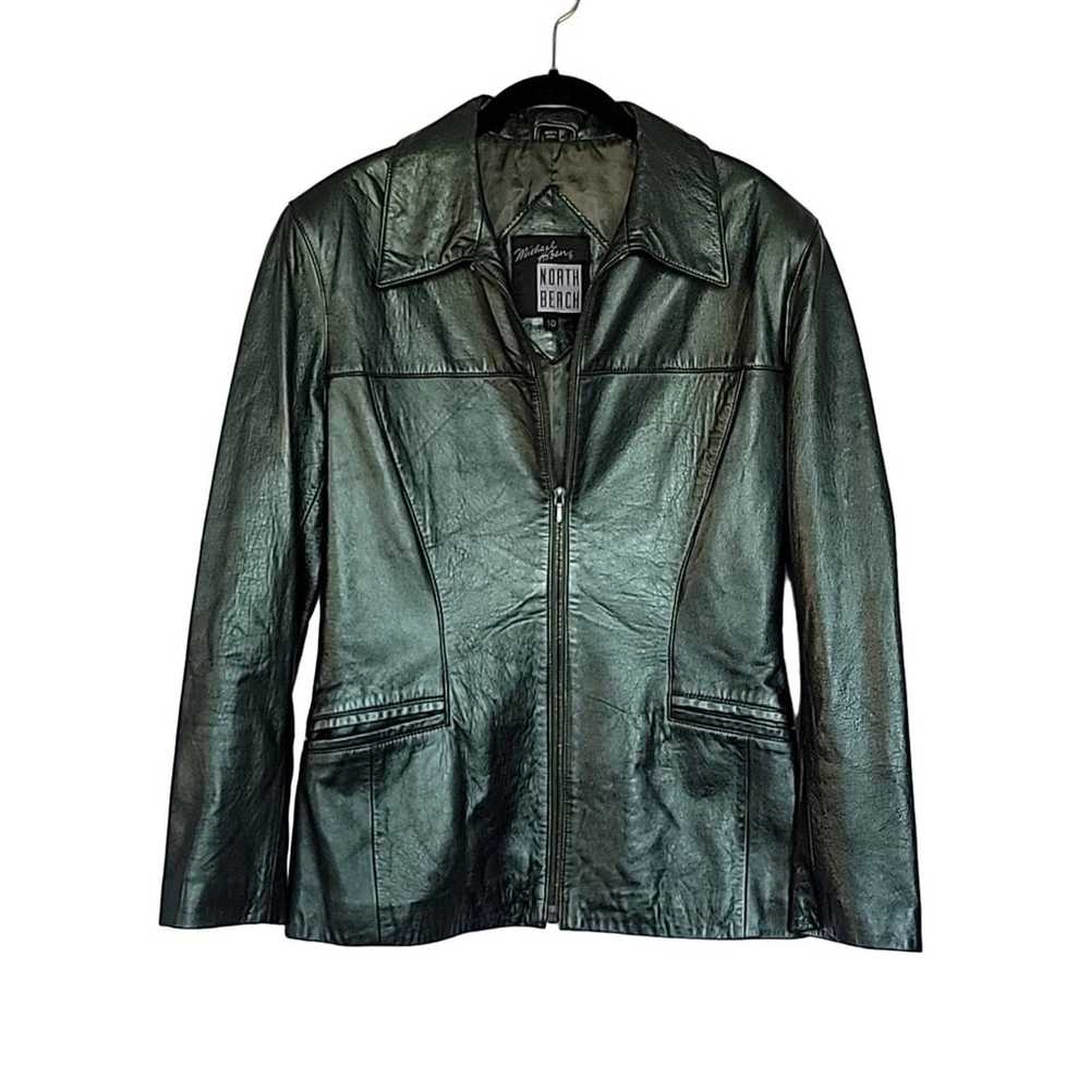 Vintage Michael Hoben North Beach Leather Jacket - image 1