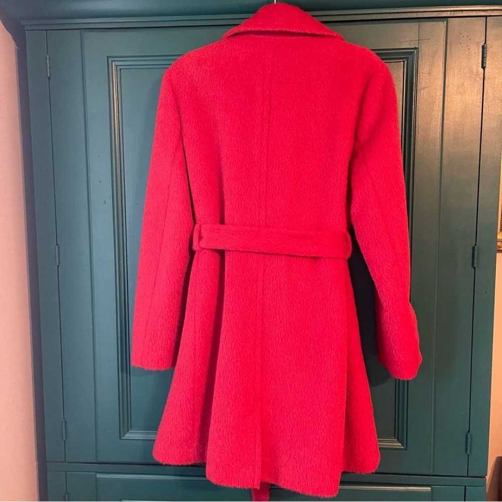 Rene Lezard Red Coat Jacket Alpaca / Wool Sz 40 -… - image 5
