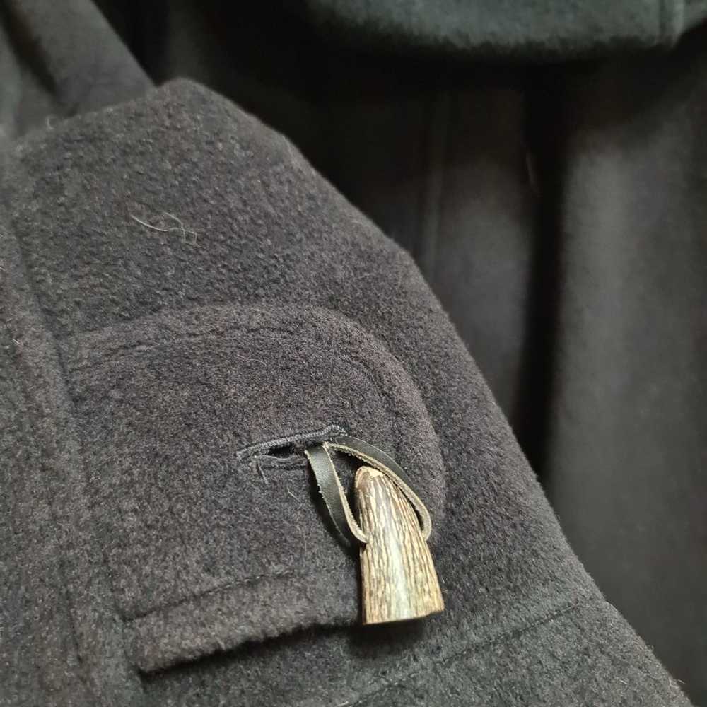 Burberry London Navy Wool Toggle Coat vintage tre… - image 9
