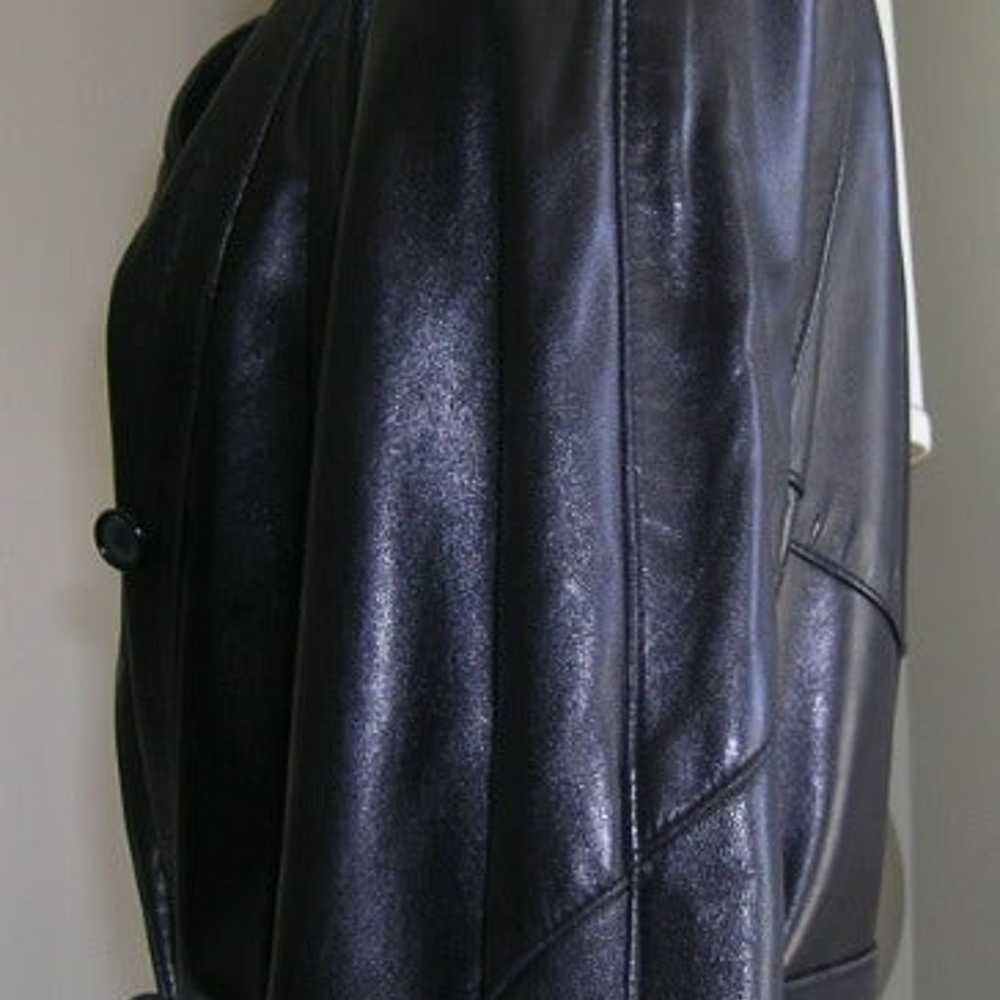 Maxima Leather Trench Coat - image 6