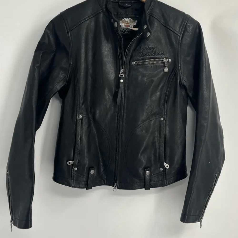 Womens Harley Davidson Leather jacket - image 1