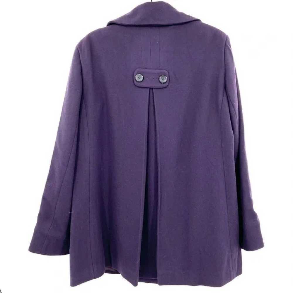 BARNEY'S New York Plum Purple 100% Cashmere Italy… - image 2