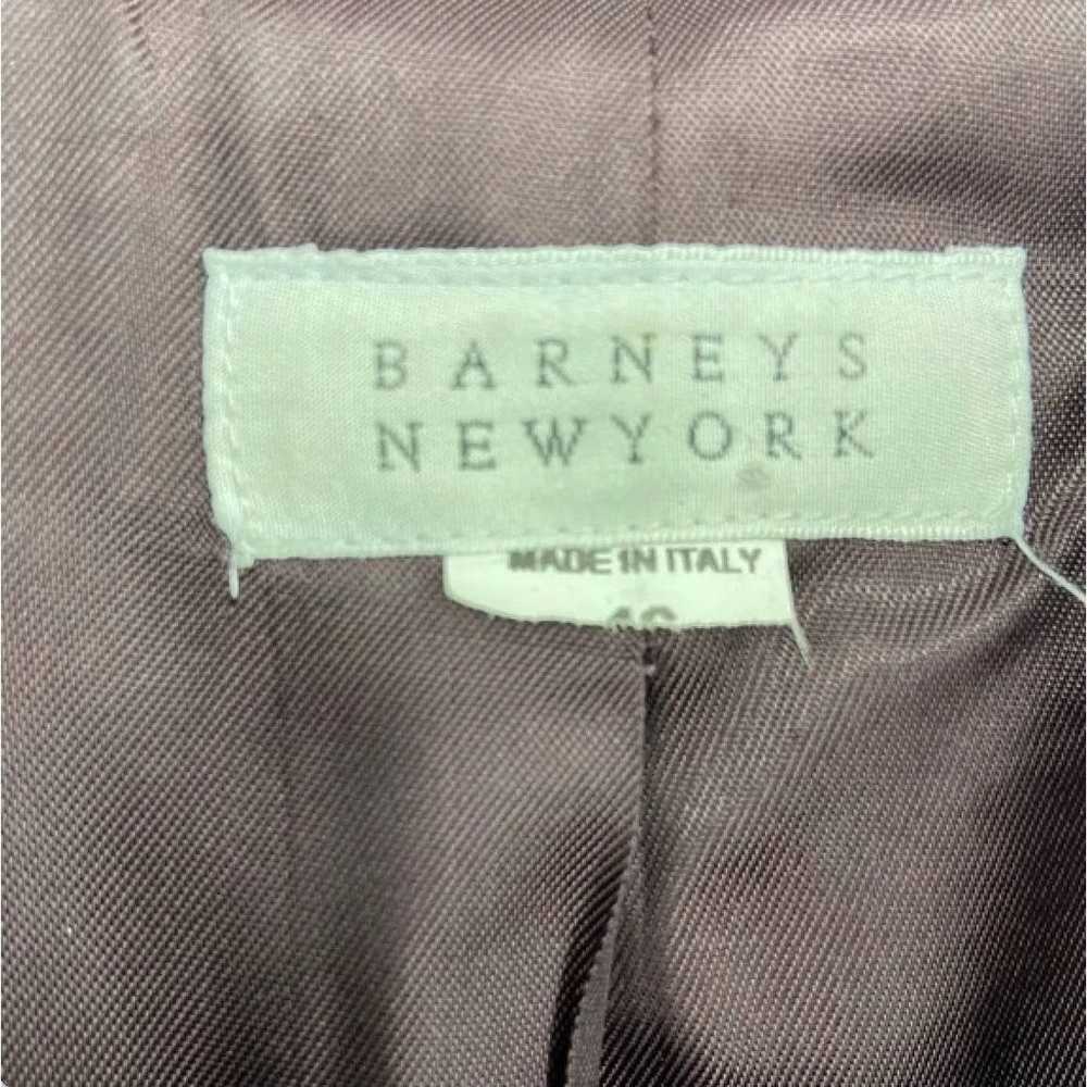 BARNEY'S New York Plum Purple 100% Cashmere Italy… - image 4