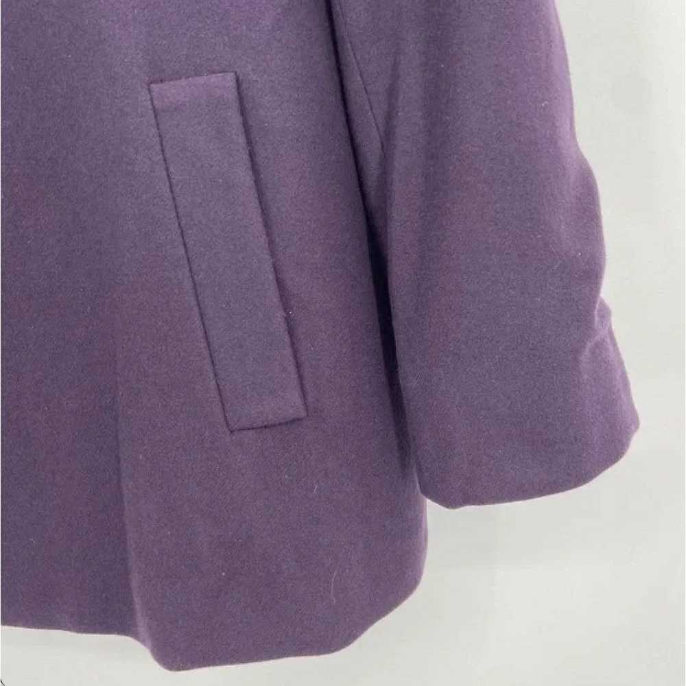 BARNEY'S New York Plum Purple 100% Cashmere Italy… - image 5