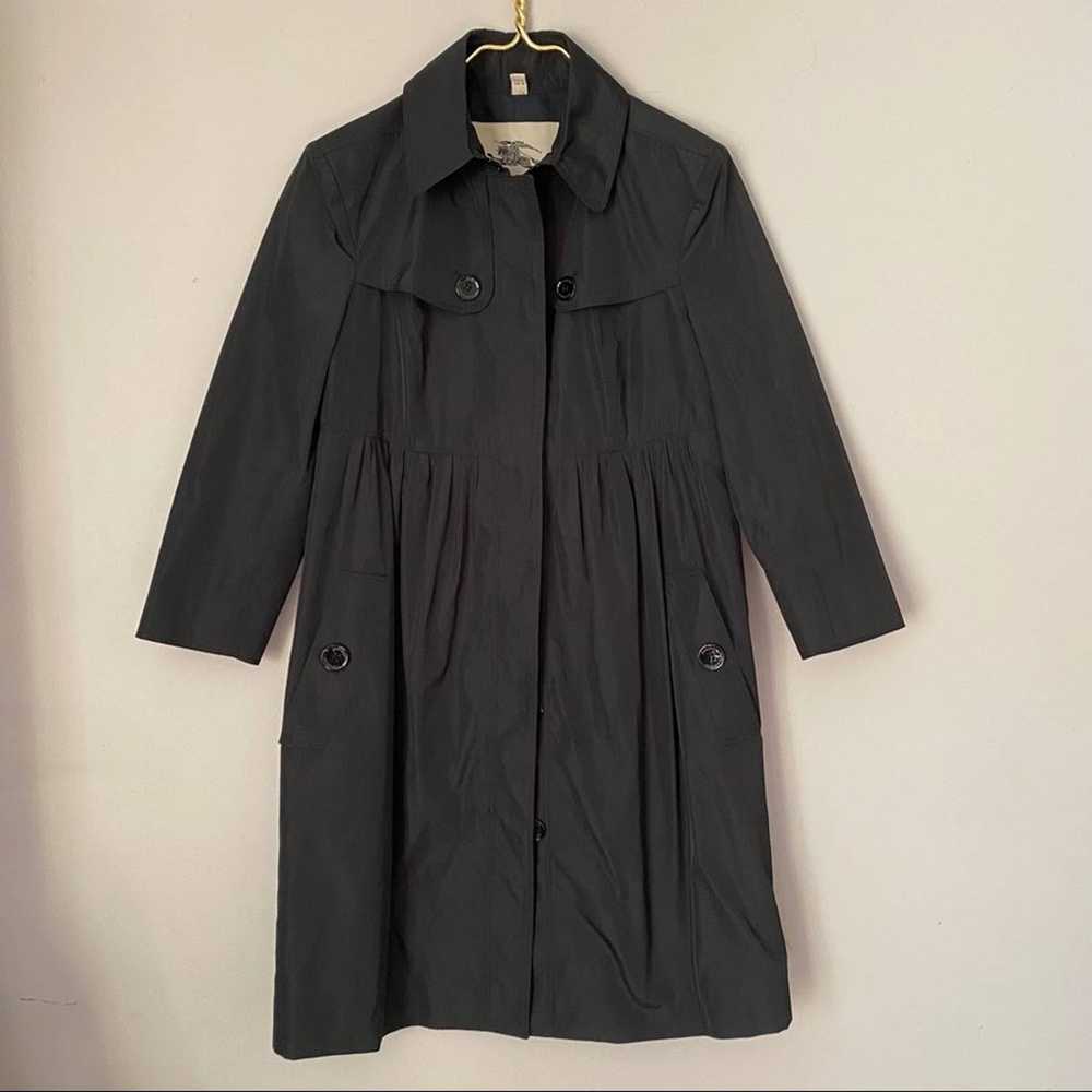 BURBERRY LONDON SKIRTED TRENCH COAT - image 1