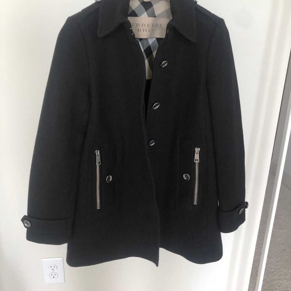 Burberry Brit Black Elmsby Wool cashmere coat - image 10