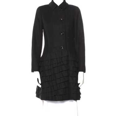 Anne Fontaine Black Wool Coat - image 1