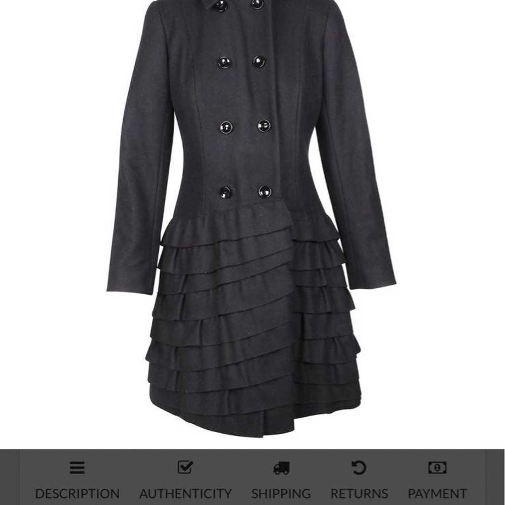 Anne Fontaine Black Wool Coat - image 2