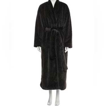 Anine Bing Faux Fur Black Coat size M - image 1