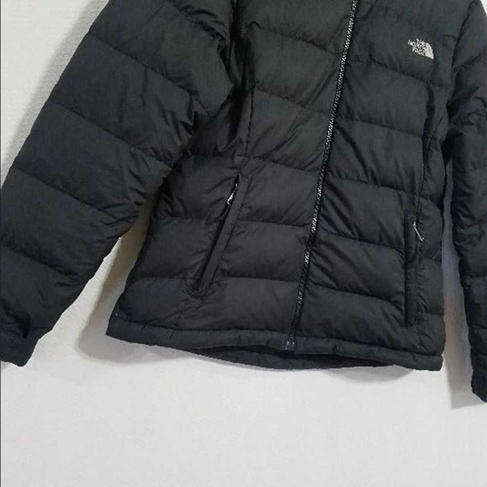North Face Womens Medium Nuptse Jacket 700 Black … - image 3