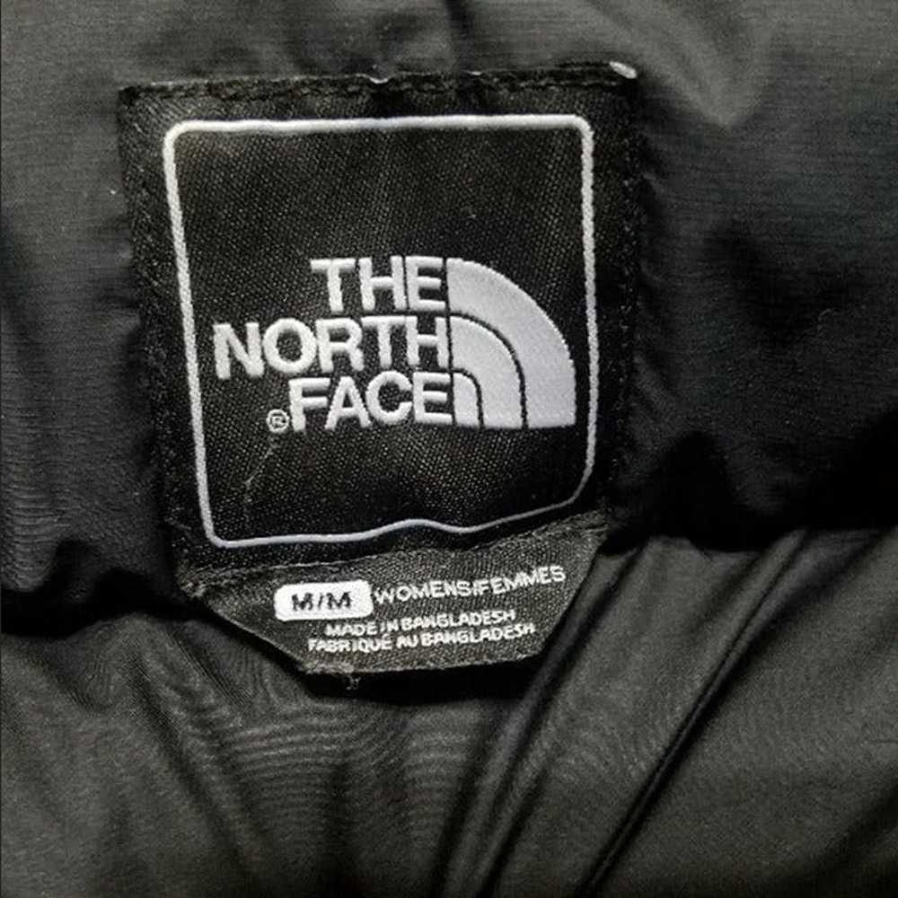 North Face Womens Medium Nuptse Jacket 700 Black … - image 6
