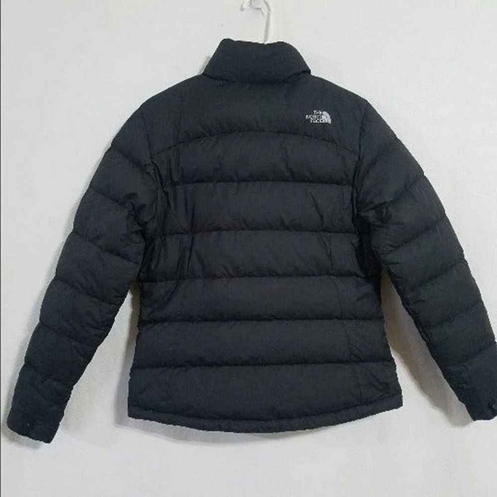 North Face Womens Medium Nuptse Jacket 700 Black … - image 9