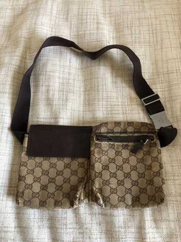 Gucci × Vintage Gucci messenger bag