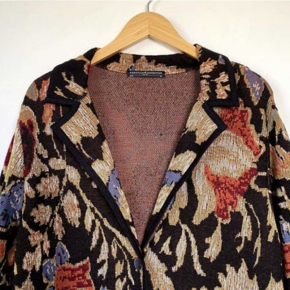 Peruvian Connection Cloisonne Knit Coat - image 4