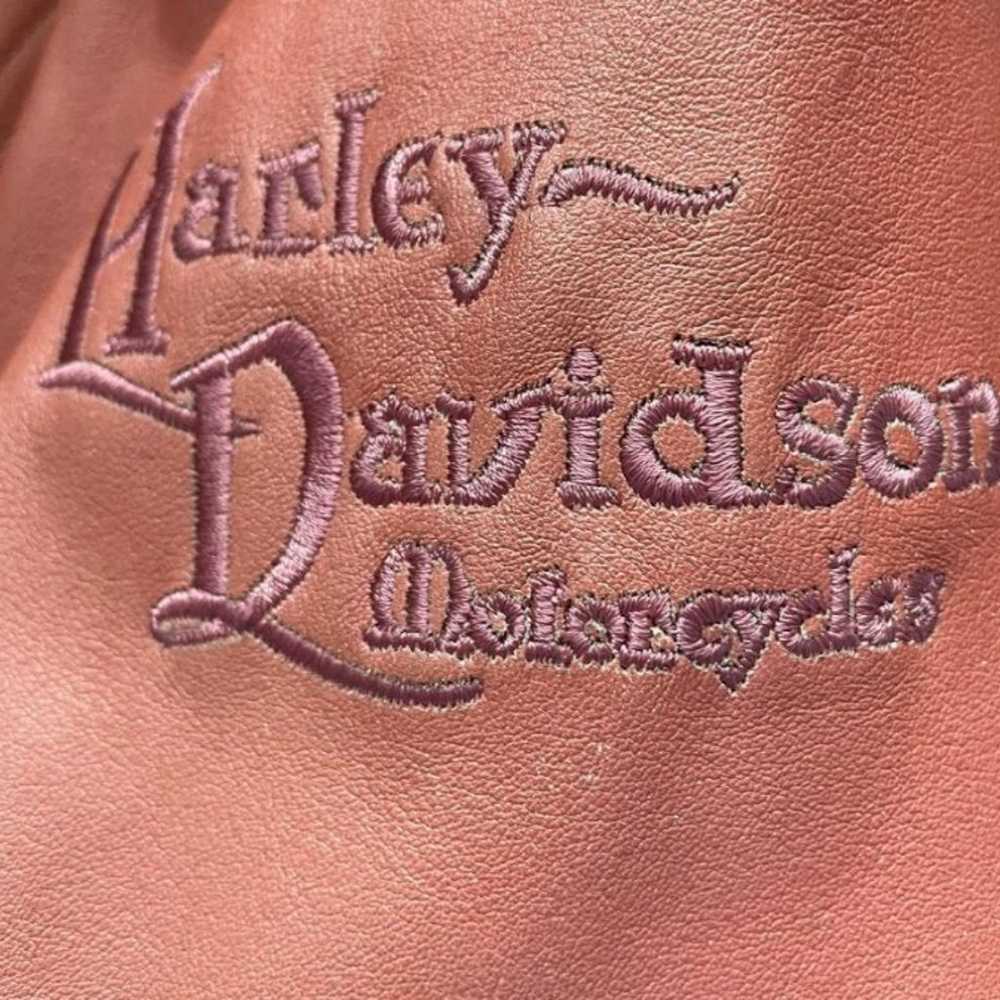 Ladies Harley Davidson vintage jacket - image 4