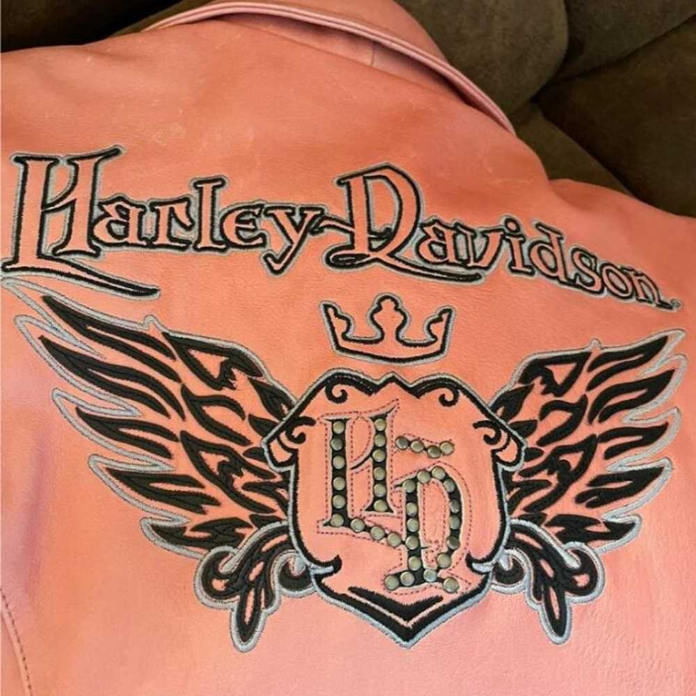 Ladies Harley Davidson vintage jacket - image 5