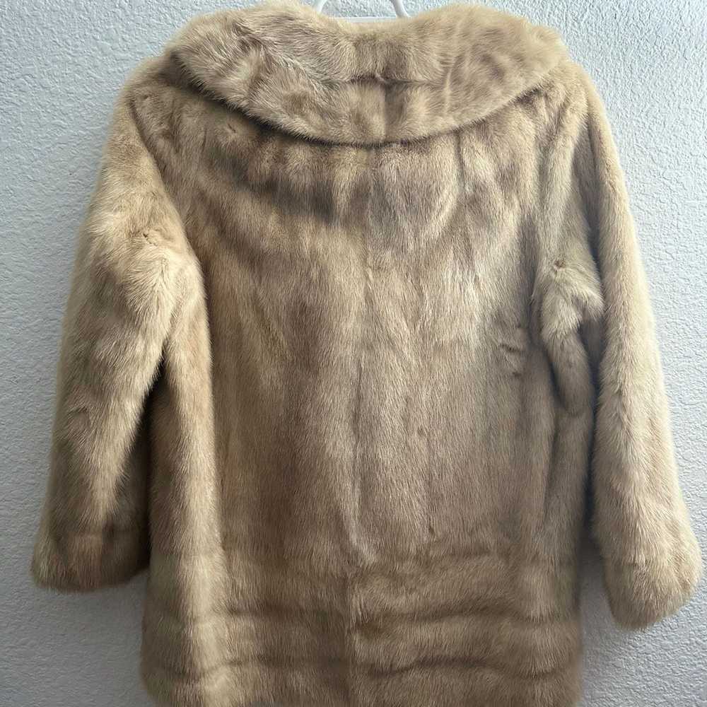 mink fur coat - image 2