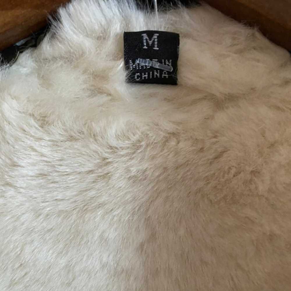 Gallery Vintage Genuine Leather Suede Fur Lined Y… - image 7