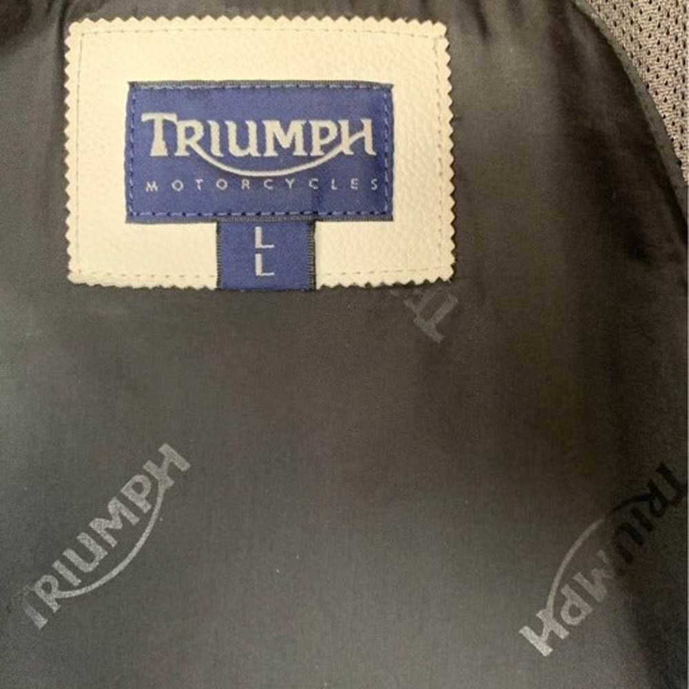 Triumph Leather jacket and pants-women's size Med… - image 3
