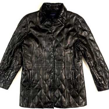 Burberry Leather Quilted coat - image 1