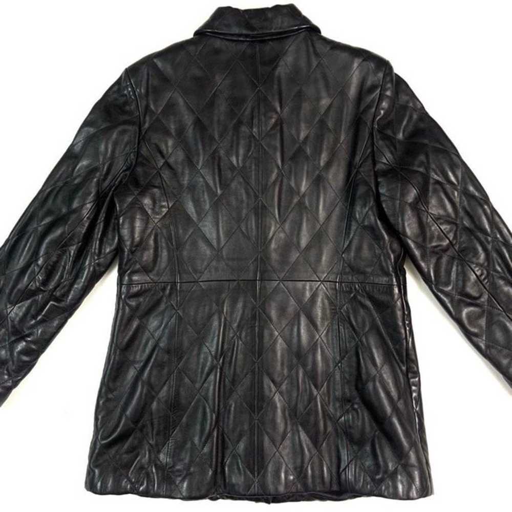 Burberry Leather Quilted coat - image 2