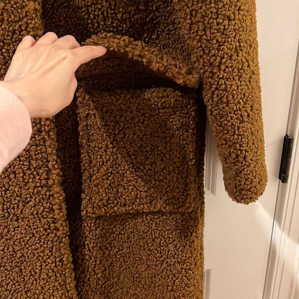 Teddy bear long brown coat - image 3