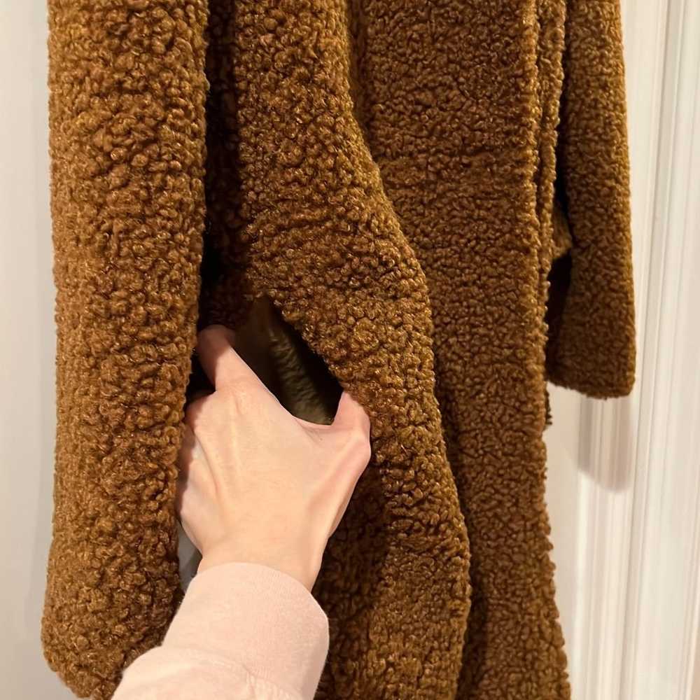 Teddy bear long brown coat - image 6