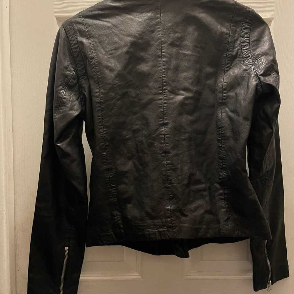 madewell washed leather moto jacket - image 6