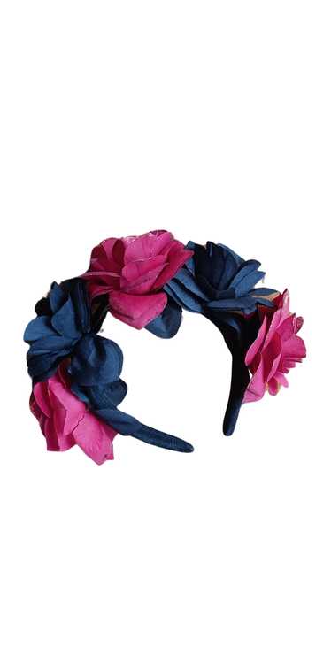 Raveival Black & Red Rose Headband